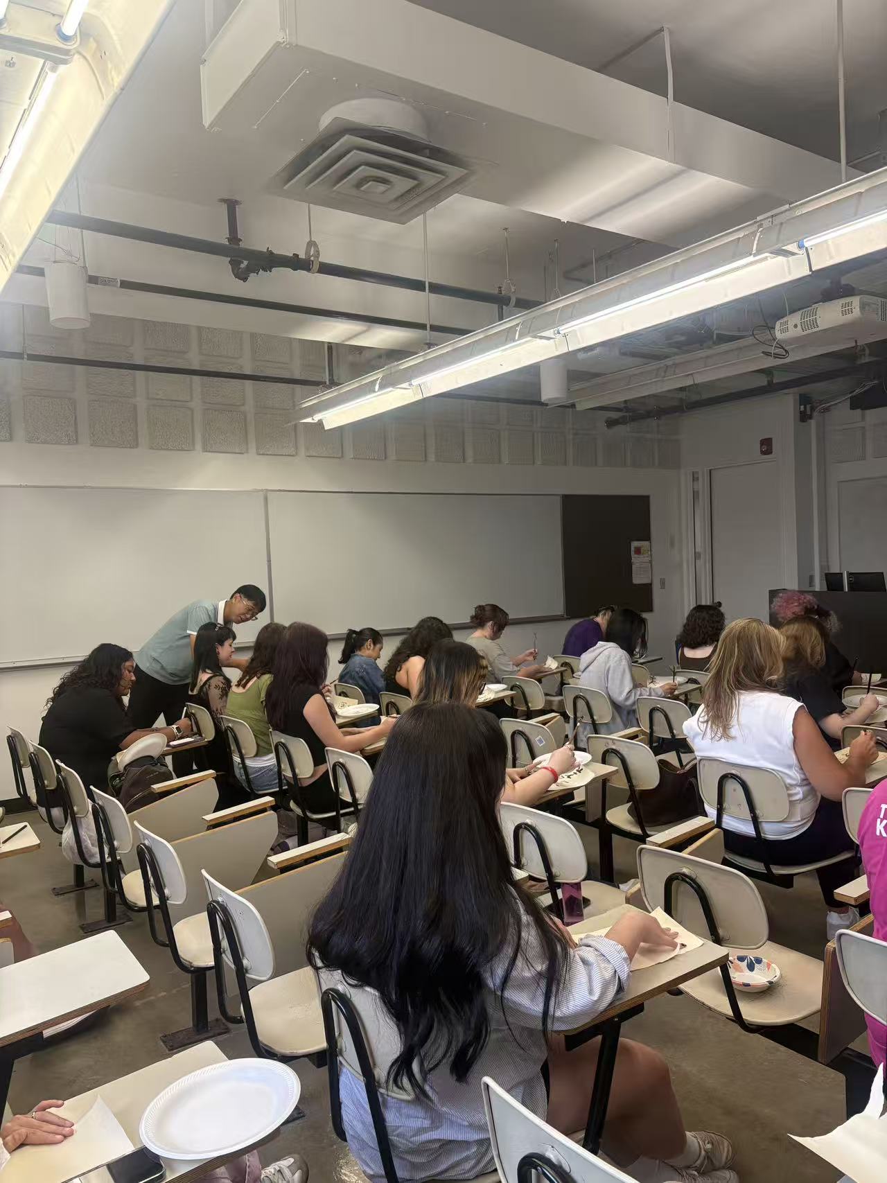 UMKC workshop—students practicing